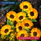 Kooper Solar Lights Outdoor Garden Decor - Upgraded 3 Pack With 9 Sunflower. Fixed Price $44.52.
