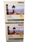 Two Portfolio Outdoor Black Finish Post Lanterns #0208504 New. Fixed Price $49.95.