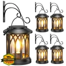 Tuyluxe Black 4 Pack Solar Lanterns. Fixed Price $59.89.