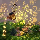 Solar Watering Can Outdoor Lights Garden Decor,butterfly Hanging Lantern Wate.... Fixed Price $50.73.