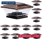 Huyieno Solar Post Cap Lights Outdoor Led Lighting Deck Fence Two. Fixed Price $123.42.