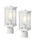 New! Hopejoy Dusk To Dawn Outdoor Post Lights 2PACK. Fixed Price $51.00.