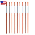 20 Pack Durable Reflective Driveway Markers Flexible 5/16 Inch Diameter 48. Fixed Price $30.48.