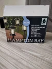Hampton Bay Solar Led Filament Pathway Lights Dusk-to-dawn Black 6-PACK. Fixed Price $29.99.