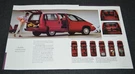 1991 Chevy Lumina Apv Van Color Original Dealer Sales Binder Insert Print Ad. Fixed Price $9.99.