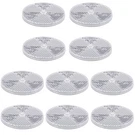 Tallew 10 Pack Front Round Reflector For Driveway Fence Gate Posts Trailers S.... Fixed Price $17.75.