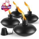 Zszmfh 4 Pack Metal Table Top TORCHES,18 Oz Citronella For Outside .... Fixed Price $54.14.