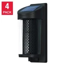 Solar Post Accent Lights GTX-W407-4PK Pack 10 Lumen Wall Rechargeabl. Fixed Price $127.49.