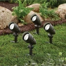 Hampton Bay Millennium Black 20W Led Outdoor Landscape Flood Light (4-PK). Fixed Price $79.88.