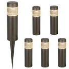 Hykolity Low Voltage Landscape Lights, 3W 191LM 12V Led Round Bollard Light, .... Fixed Price $178.92.
