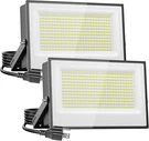 300W Flood Lights OUTDOOR,30000LM Bright Led Work With PLUG,6500K Daylight. Fixed Price $207.99.