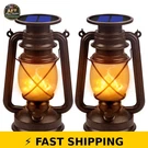 Marlrin Solar Lantern Outdoor Hanging Lights 2 Pack - Flame Design. Fixed Price $55.99.