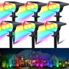 Kaxiida Solar Color Changing Lights Outdoor, Waterproof IP68. Fixed Price $281.99.