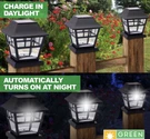 Greenlighting Peak Solar Post Cap Lights - Outdoor Fence And Deck. Fixed Price $30.80.