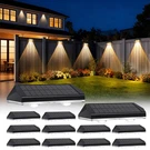 Audles Solar Fence Lights Outdoor, Modes 3000K/4000K/6000K. Fixed Price $85.45.