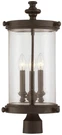 Savoy House Palmer 3-LIGHT Outdoor Post Lantern Fixture Walnut Patina 5-1223-40. Fixed Price $139.95.