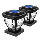 Solar Post Cap Lights Led 4X4 Deck Fence Warm White Outdoor Waterproof 2 Pack. Fixed Price $36.35.