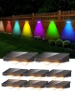 Dancingboar Solar Fence Lights, Outdoor IP65 Waterproof Led, Rgb. Fixed Price $43.75.