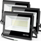 Ustellar 3 Pack 80W Led Flood Lights Outdoor Bright 800W Equiv. 24000LM Secur.... Fixed Price $103.07.