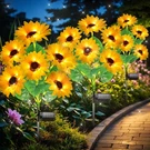 Garpar Solar Garden Lights Outdoor, Upgraded 3 Pack With 18 Bigger Sunf.... Fixed Price $42.99.