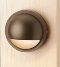 Kichler 15764AZT27R Half Moon 4" Led Deck & Step Light 2700K Architectural Bronz. Fixed Price $110.00.