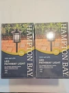 2PK Hampton Bay 3-WATT Oil Rubbed Bronze Outdoor Led Landscape Path Light. Fixed Price $59.90.