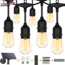 Zjojo String Lights Outdoor Waterproof 100FT,SOLAR With 30+. Fixed Price $86.19.