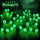 Vihose Pack 36 Led Green Solar Halloween Ghost Pathway Lights Outdoor. Fixed Price $20.54.