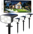 Solar Spot Lights Outdoor Waterproof IP65,4 Pack,cool LIGHT,2 Lighting Modes Sel. Fixed Price $34.80.