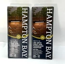 2 Pack Hampton Bay 166 Lumen Low Voltage Black Led Outdoor Deck Light. Fixed Price $44.99.