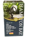 Hampton Bay 540LM Low Voltage Black Led Outdoor Flood Light Adjustable Color. Fixed Price $27.00.