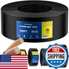 Zonegrace 14/2 Landscape Lighting Cable 500 Ft Pure Copper Voltage Wire For. Fixed Price $321.57.