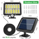 Single-head Solar Split Wall 234LED Outdoor Waterproof Garden Lighting. Fixed Price $18.29.