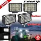4PCS 6'' Led Headlight Work Lights Spot Combo Fit Various Jcb John Deere Tractor. Fixed Price $98.98.