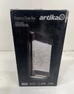Artika Medium Essence Glowbox Black Outdoor Led Wall Mount Lantern Bubble Glass. Fixed Price $54.99.