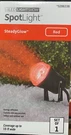 Led Show Spotlight Red Outdoor Stake Electric Plug Swivels To Position. Fixed Price $22.95.