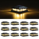 Volisun 4X4 Post Cap 12PACK,SOLAR Fence - Lights Outdoor Wate.... Fixed Price $114.86.