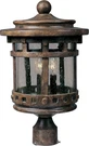 Maxim 3136CDSE Santa Barbara Dc Outdoor Post 3-LIGHT 120 Total Watts, Sienna. Fixed Price $144.51.