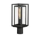 Maxim Lighting Cabana 1 Outdoor Post Mount, Black/seedy - 3030CDBK. Fixed Price $129.60.