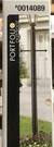 Portfolio Bronze Lantern Post W/crossbar 80" Steel. Fixed Price $44.95.
