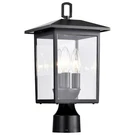 Nuvo Lighting Jamesport Outdoor Post Lantern, Black/clear 60-5932. Fixed Price $109.99.