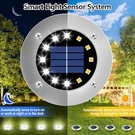 4-PACK Solarsun Outdoor Powered Ground Lights For Landscape Garden Lawn.. Fixed Price $16.99.