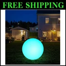 Rechargeable Solar Globe Light - Color Changing Led Orb**. Fixed Price $131.99.