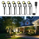 Zuske Outdoor Landscape Lighting, 6-PACK Spot Lights With Transformer.... Fixed Price $64.61.