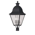 Livex Lighting Amwell Outdoor Post Head Black 2548-04. Fixed Price $1659.96.