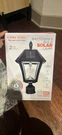 Gama Sonic Baytown Ii Bulb Solar Led Wall Mount Outdoor Light, Dusk-to-dawn. Fixed Price $80.00.