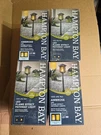Hampton Bay Ambrose 4 Pk Led Flame Effect Path Ligh. Fixed Price $85.00.