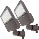 2PACK 100W Led Parking Lot Light With Dusk Dawn Photocell, Slipfitter Moun.... Fixed Price $152.75.