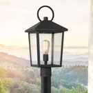 John Timberland Westmont 20 3/4" High Sand Black Outdoor Post Light. Fixed Price $199.99.
