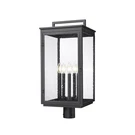 Z-lite Hartwell 5 Light Outdoor Post Mount Fixture In Sand Black Color. Fixed Price $578.00.